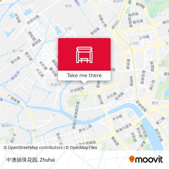 中澳丽珠花园 map