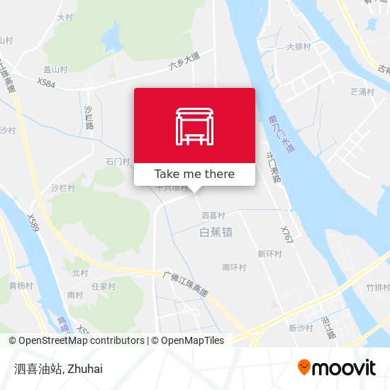 泗喜油站 map