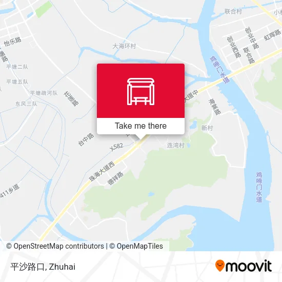 平沙路口 map