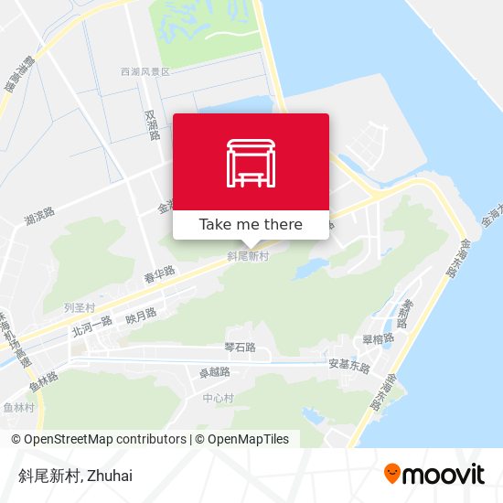 斜尾新村 map