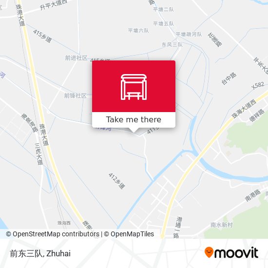 前东三队 map