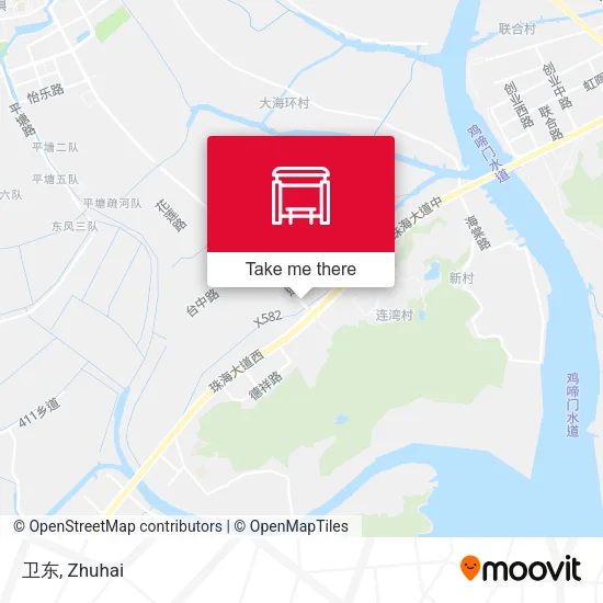 卫东 map