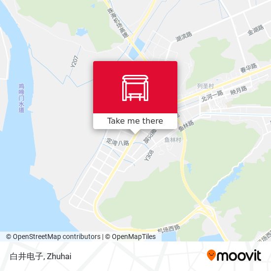白井电子 map