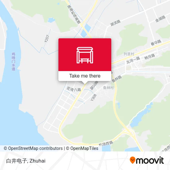白井电子 map
