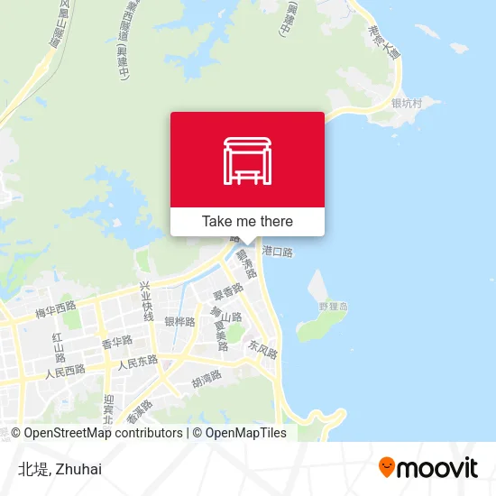 北堤 map