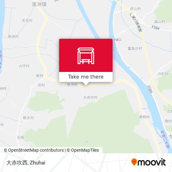 大赤坎西 map