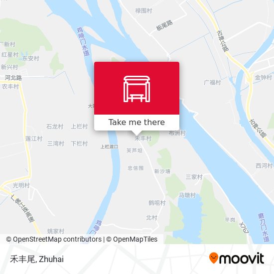 禾丰尾 map