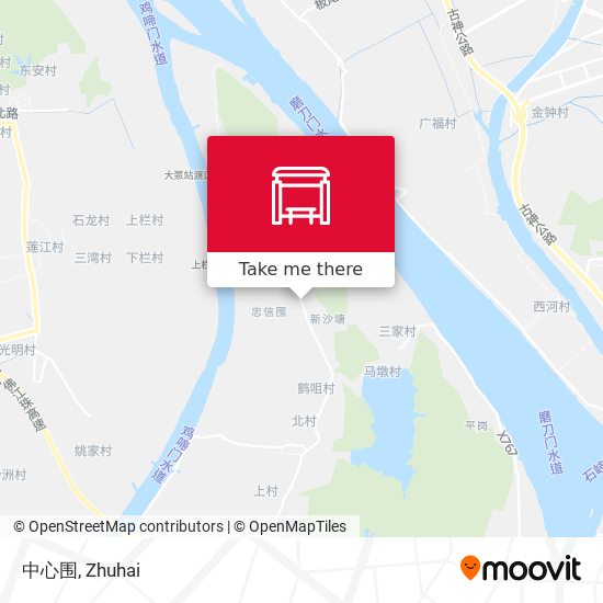 中心围 map