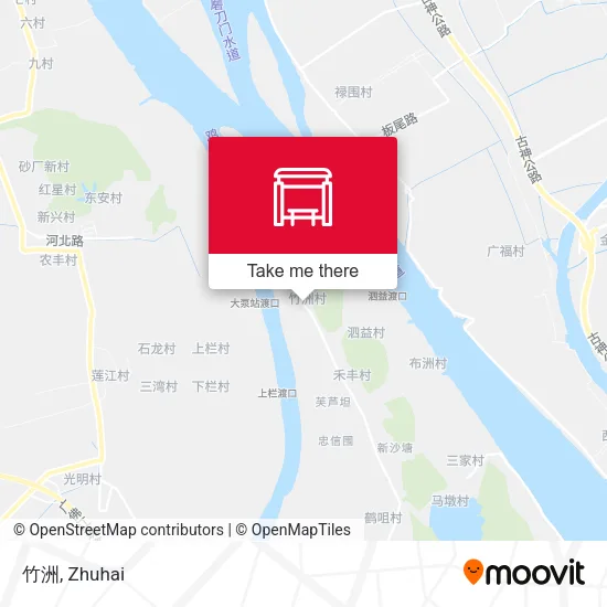竹洲 map