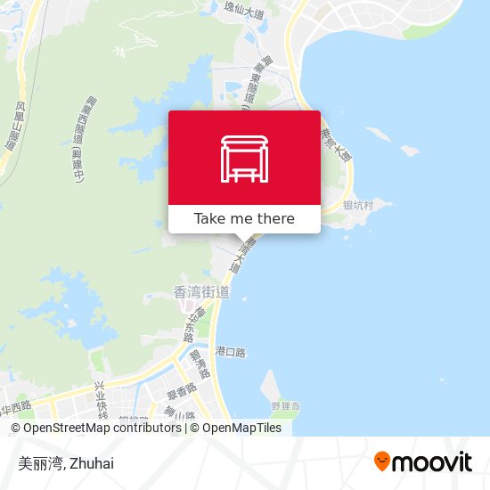美丽湾 map