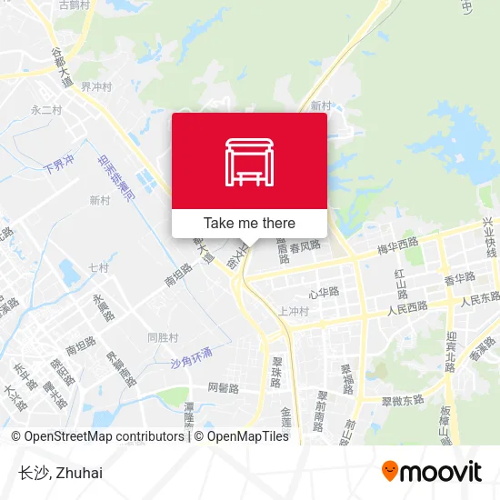 长沙 map