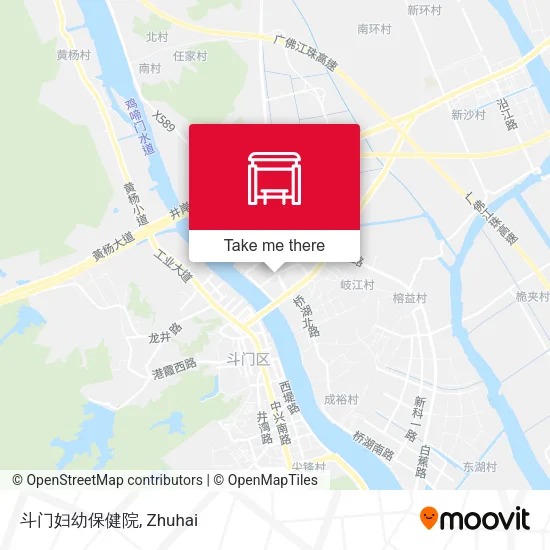 斗门妇幼保健院 map