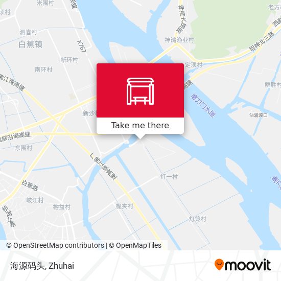 海源码头 map