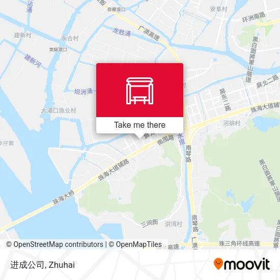 进成公司 map