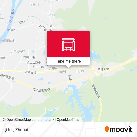 排山 map