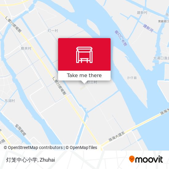 灯笼中心小学 map