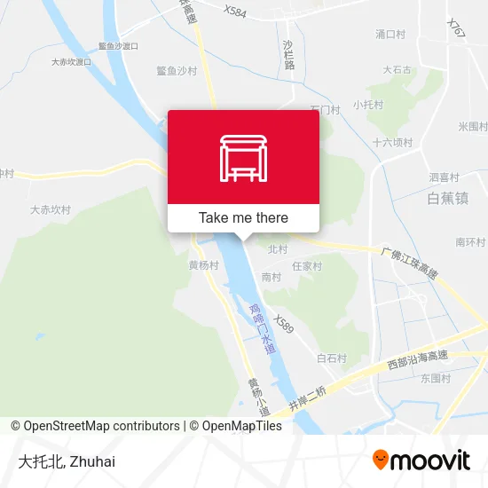 大托北 map