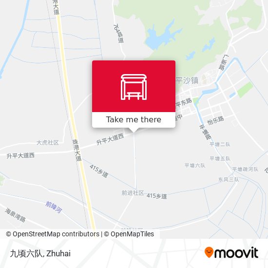 九顷六队 map