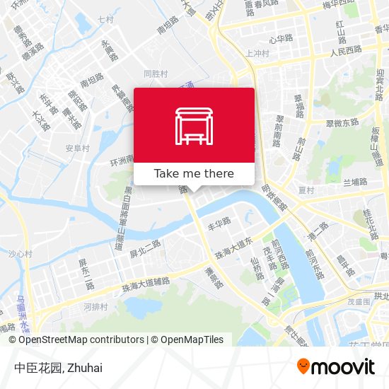 中臣花园 map