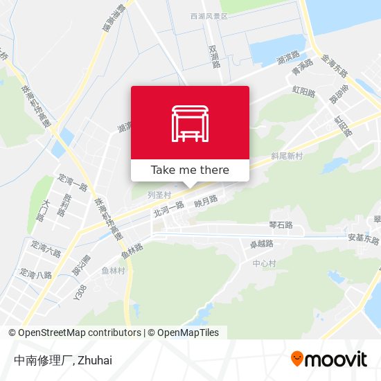 中南修理厂 map