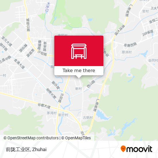 前陇工业区 map