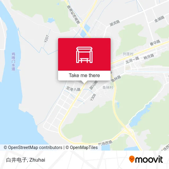 白井电子 map