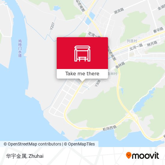 华宇金属 map