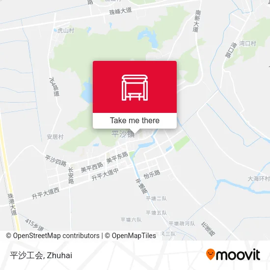 平沙工会 map