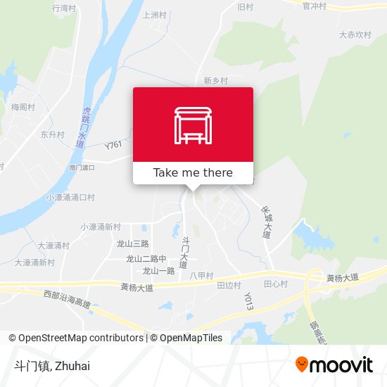 斗门镇 map