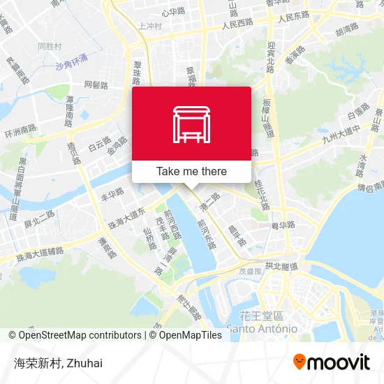 海荣新村 map