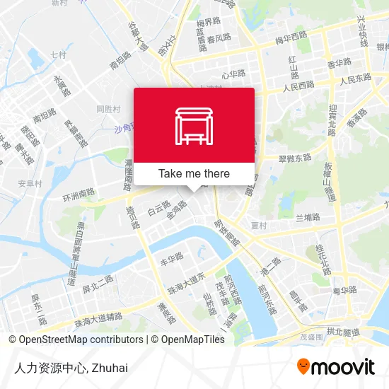 人力资源中心 map