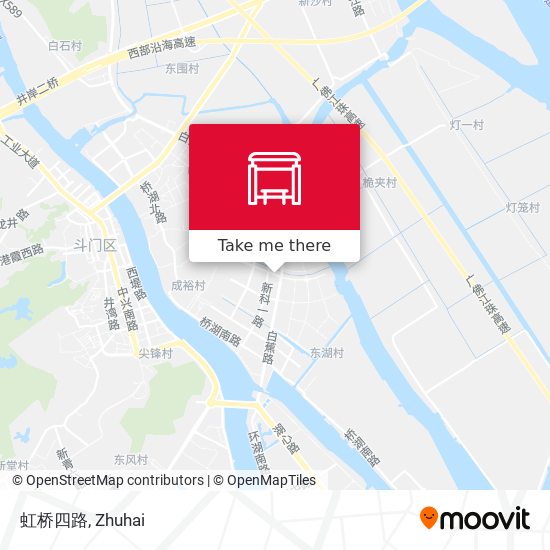 虹桥四路 map