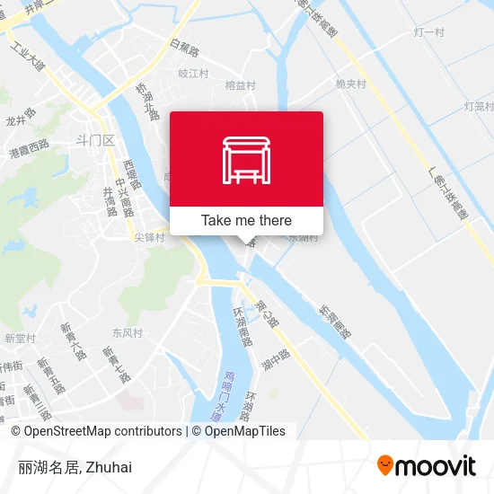 丽湖名居 map