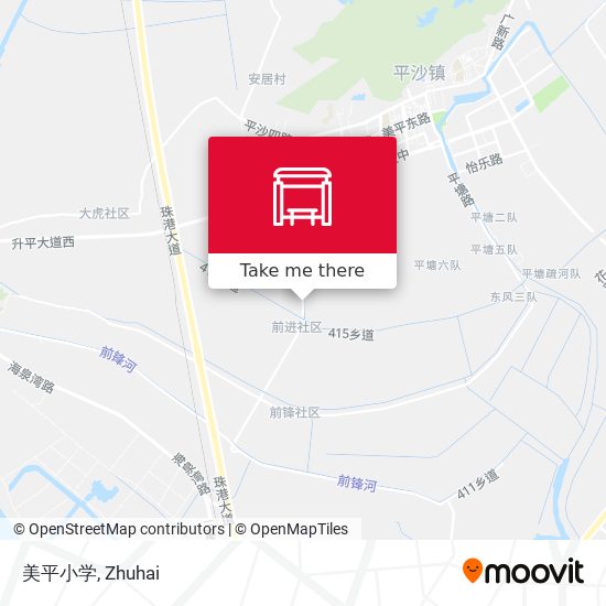 美平小学 map