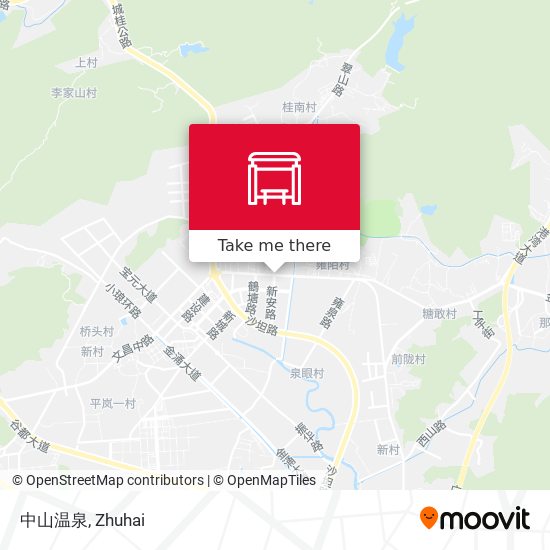 中山温泉 map