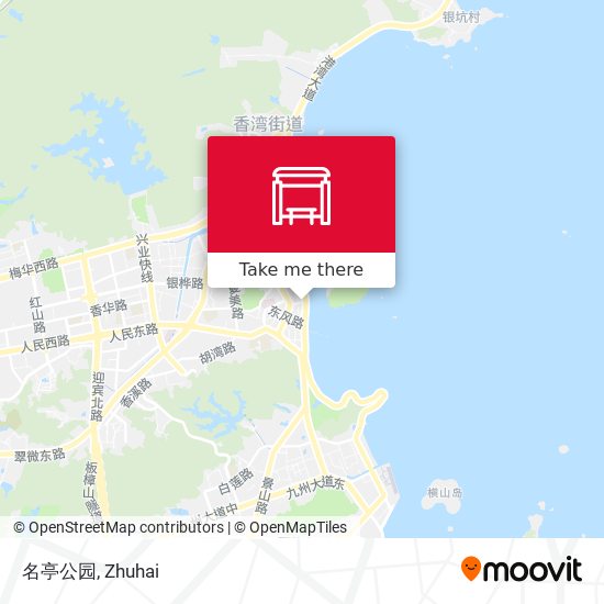 名亭公园 map