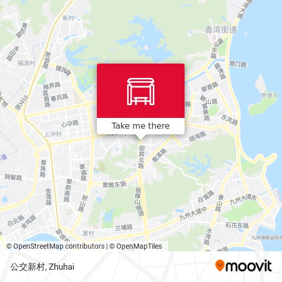 公交新村 map