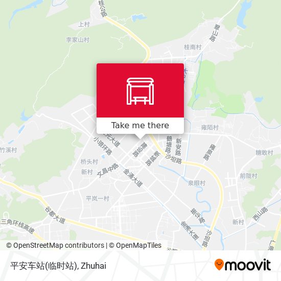 平安车站(临时站) map