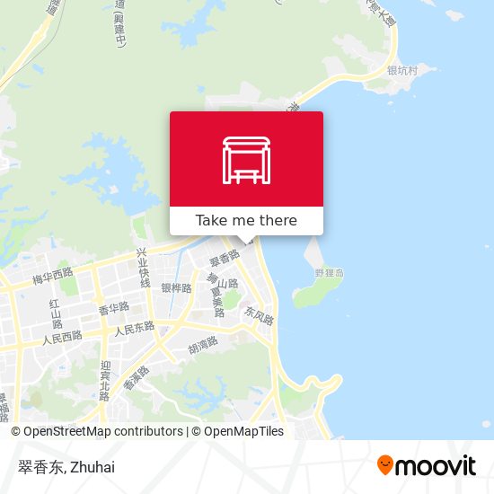 翠香东 map