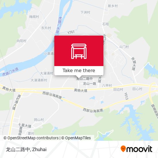 龙山二路中 map
