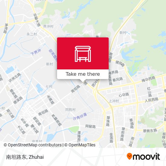 南坦路东 map