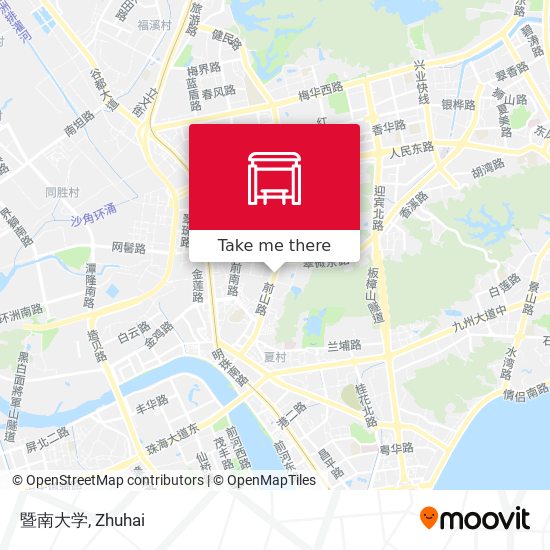 暨南大学 map