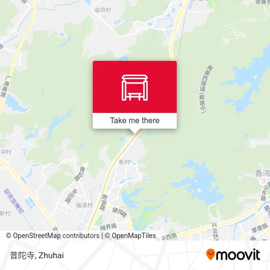 普陀寺 map