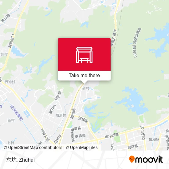 东坑 map
