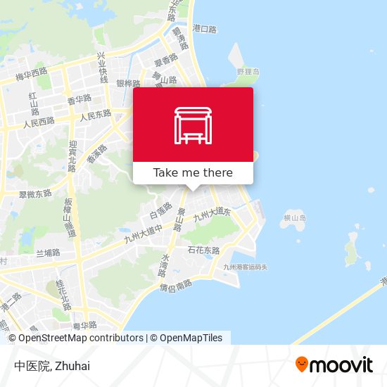 中医院 map