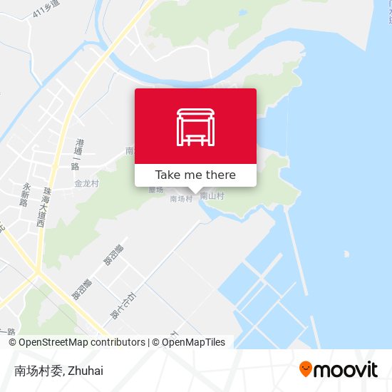 南场村委 map