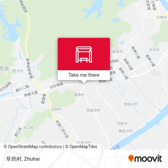 草蓢村 map