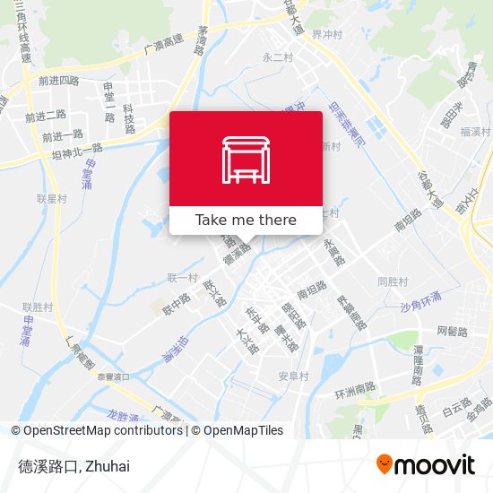 德溪路口 map