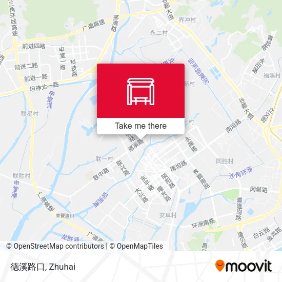 德溪路口 map