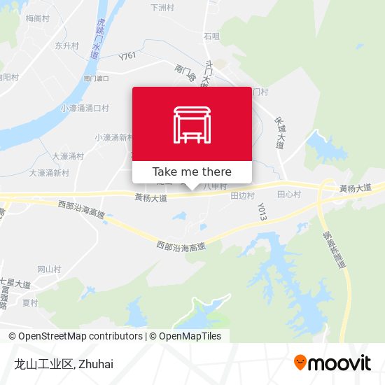 龙山工业区 map